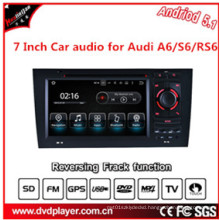 Car Navigtion USB or Android 5.1 Phone Connections for Audi A6 S6 DVD